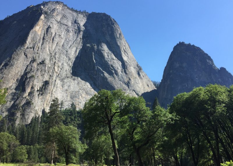 Teetering on the edge.  Adventures seeing Yosemite’s Vernal Falls